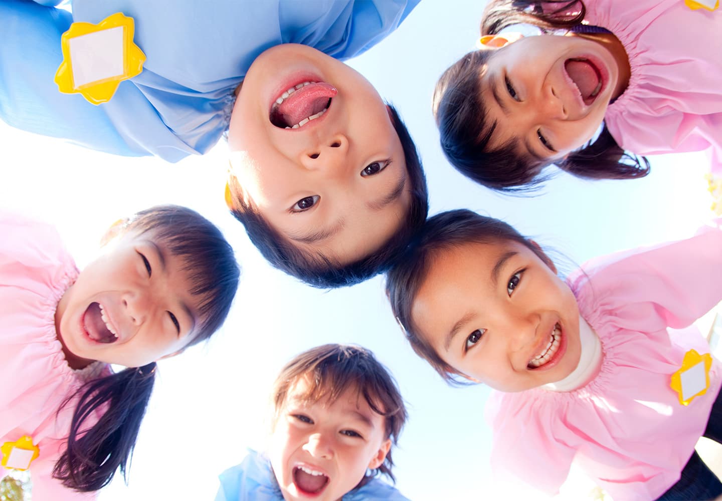 子どもたちの笑顔